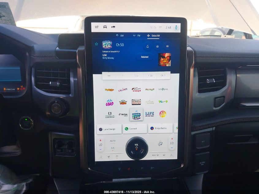 2023 Ford F-150 Lightning Lariat VIN: 1FTVW1EL4PWG02744 Lot: 43697416