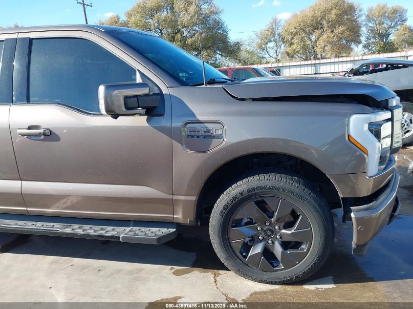 2023 Ford F-150 Lightning Lariat VIN: 1FTVW1EL4PWG02744 Lot: 43697416