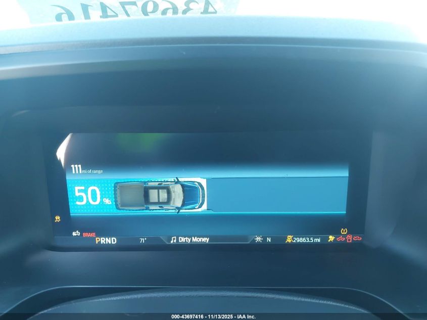 2023 Ford F-150 Lightning Lariat VIN: 1FTVW1EL4PWG02744 Lot: 43697416