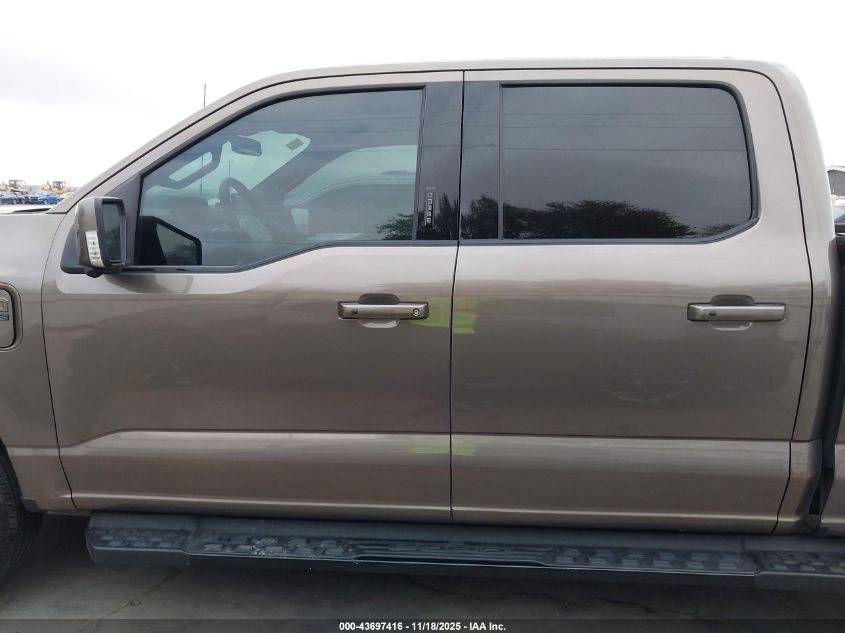 2023 Ford F-150 Lightning Lariat VIN: 1FTVW1EL4PWG02744 Lot: 43697416