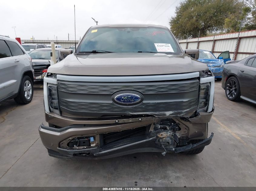 2023 Ford F-150 Lightning Lariat VIN: 1FTVW1EL4PWG02744 Lot: 43697416
