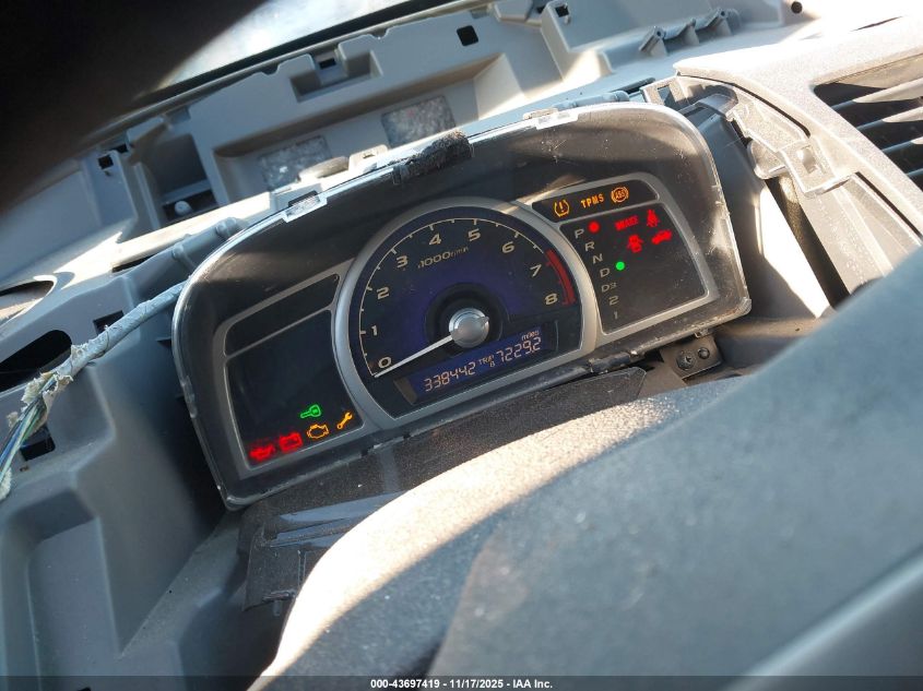 2009 Honda Civic Lx VIN: 1HGFA16559L008883 Lot: 43697419