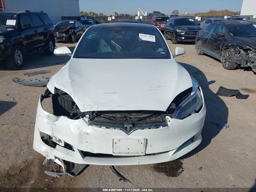 2016 Tesla Model S VIN: 5YJSA1E21GF146232 Lot: 43697488