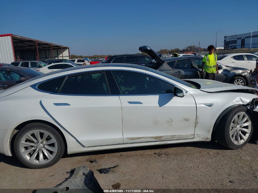 2016 Tesla Model S VIN: 5YJSA1E21GF146232 Lot: 43697488