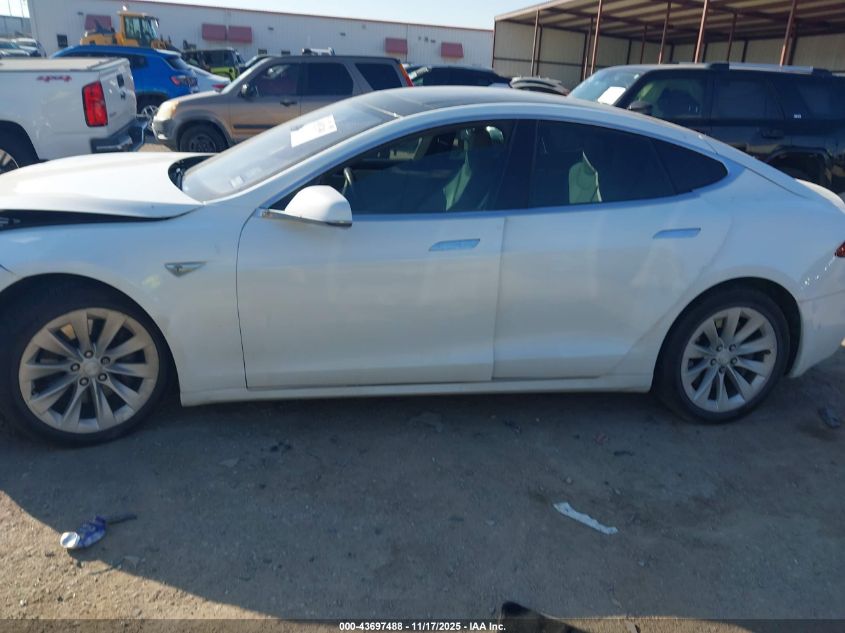 2016 Tesla Model S VIN: 5YJSA1E21GF146232 Lot: 43697488