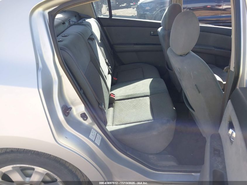 2008 Nissan Sentra 2.0S VIN: 3N1AB61EX8L627141 Lot: 43697512