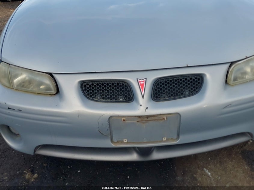 2000 Pontiac Grand Prix Gt VIN: 1G2WP52K0YF327156 Lot: 43697562