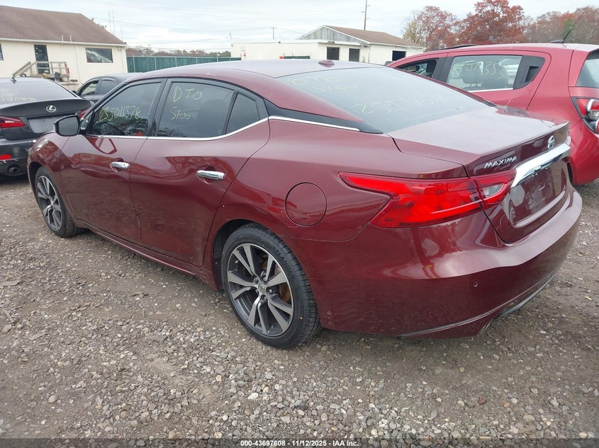 2017 NISSAN MAXIMA auction photo 3