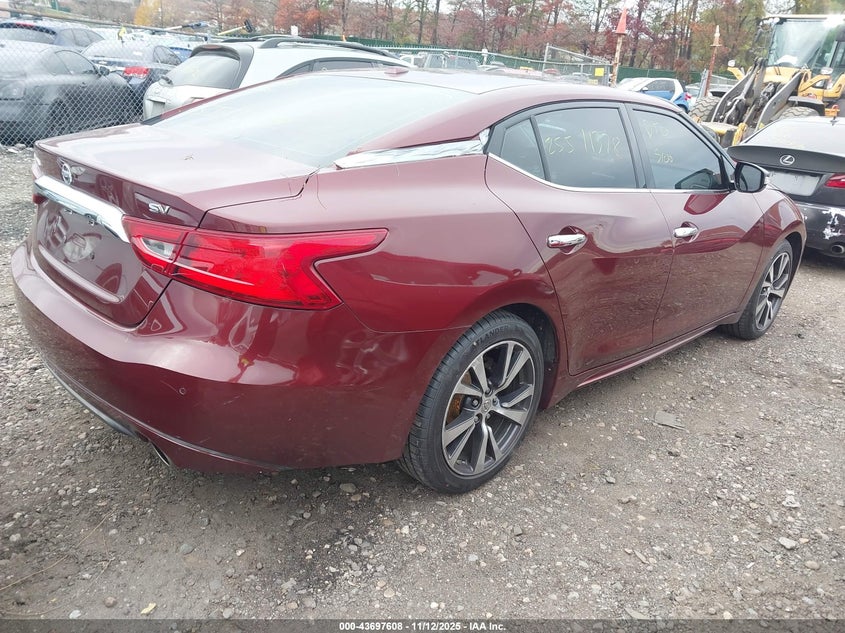 2017 NISSAN MAXIMA auction photo 4