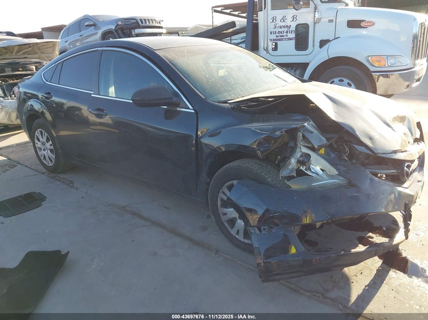 2013 MAZDA MAZDA6 I SPORT - 1YVHZ8BH3D5M12507