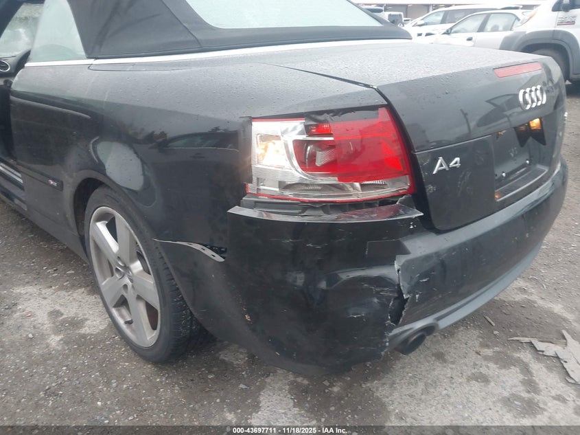 2009 Audi A4 3.2 Special Edition VIN: WAUDH48H79K007828 Lot: 43697711