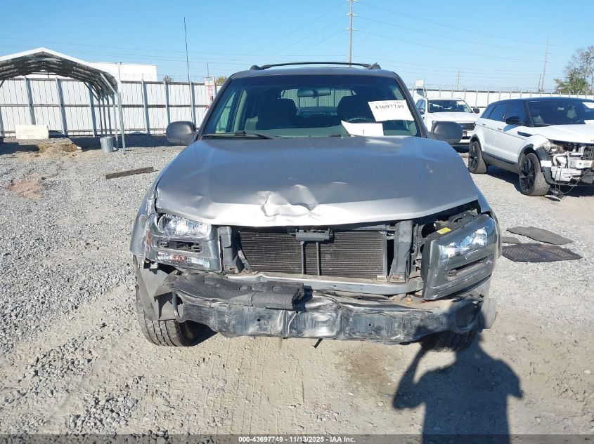 2002 Chevrolet Trailblazer Ls VIN: 1GNDS13S522167158 Lot: 43697749