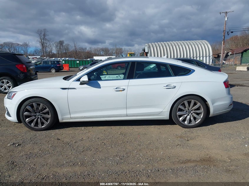 2018 Audi A5 2.0T Premium VIN: WAUBNCF50JA008543 Lot: 43697767
