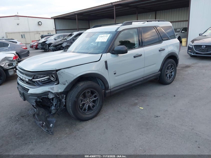 2021 Ford Bronco Sport Big Bend VIN: 3FMCR9B67MRA92170 Lot: 43697772