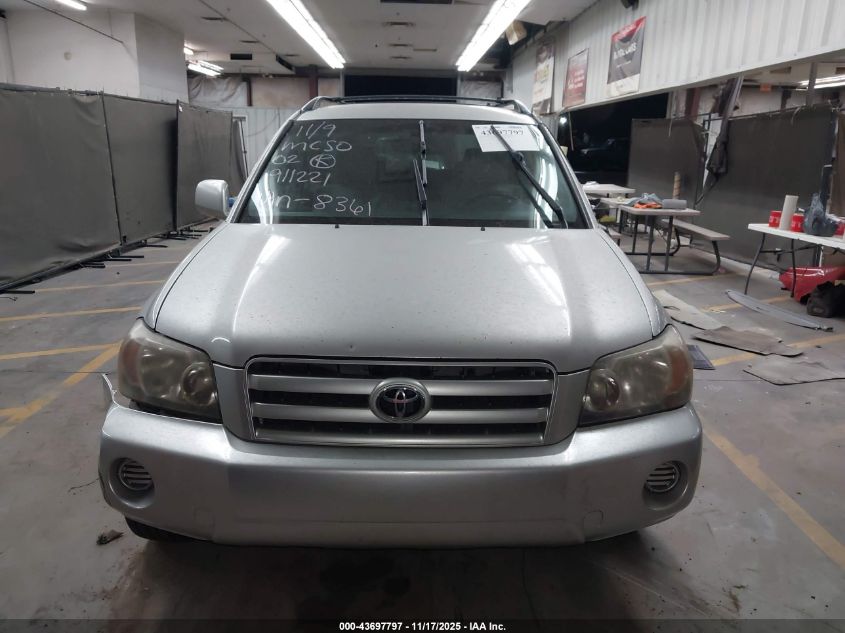 2005 Toyota Highlander V6 VIN: JTEDP21A850058361 Lot: 43697797