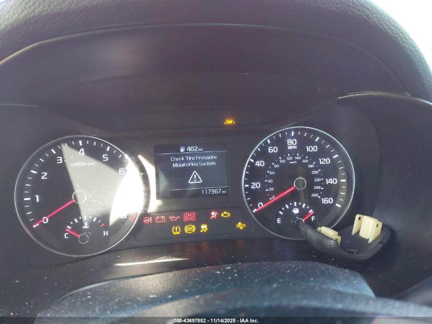 2019 Kia Forte Lxs VIN: 3KPF24AD9KE109306 Lot: 43697852