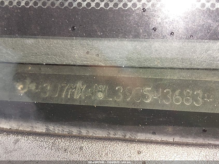 2009 Dodge Ram 3500 Slt VIN: 3D7MX48L39G543683 Lot: 43697858