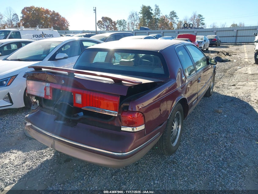 1MELM62W4VH629192 1997 MERCURY COUGAR photo no. 4