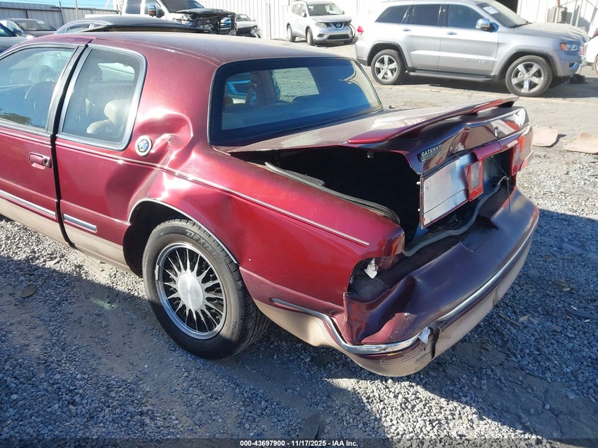 1997 Mercury Cougar Xr7 VIN: 1MELM62W4VH629192 Lot: 43697900