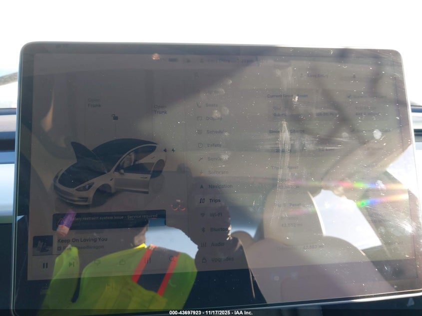 2023 Tesla Model 3 Rear-Wheel Drive VIN: 5YJ3E1EAXPF551344 Lot: 43697923