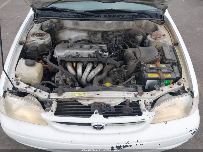 1998 Toyota Corolla Ce VIN: 1NXBR12E9WZ097211 Lot: 43697949