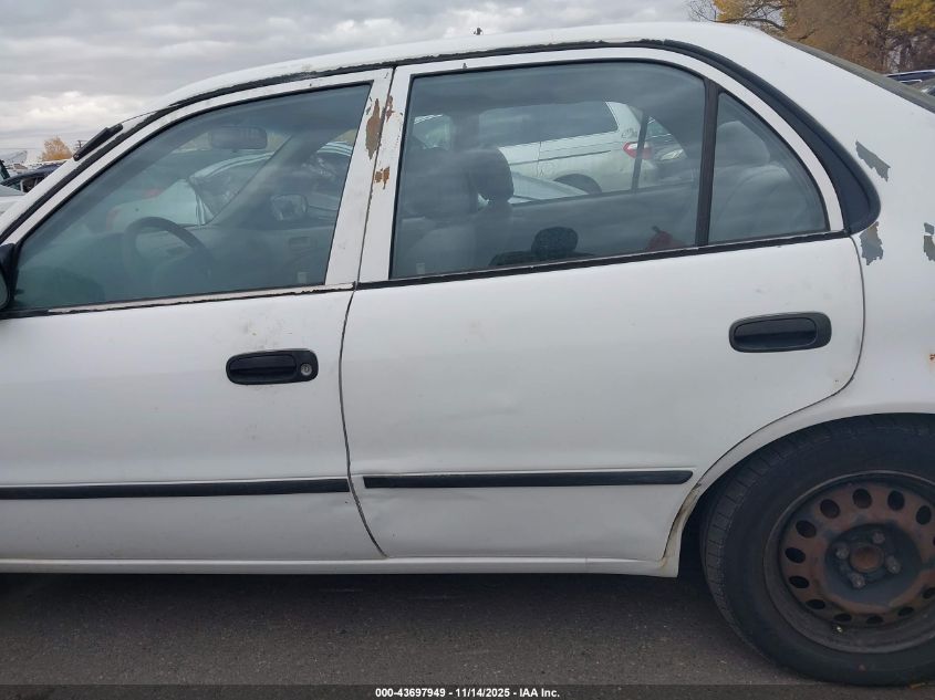 1998 Toyota Corolla Ce VIN: 1NXBR12E9WZ097211 Lot: 43697949