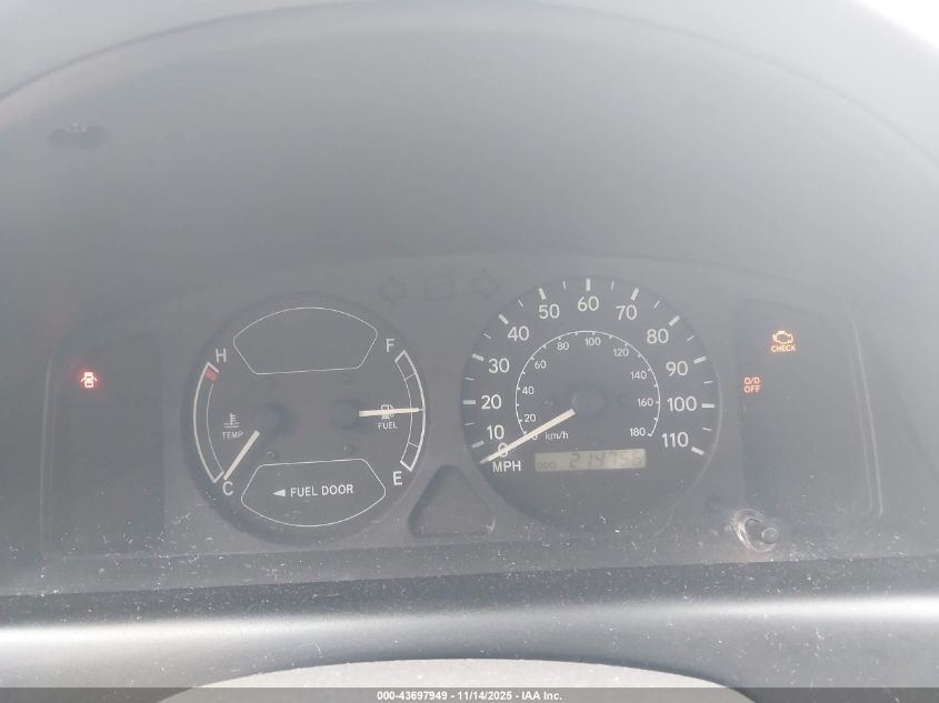 1998 Toyota Corolla Ce VIN: 1NXBR12E9WZ097211 Lot: 43697949