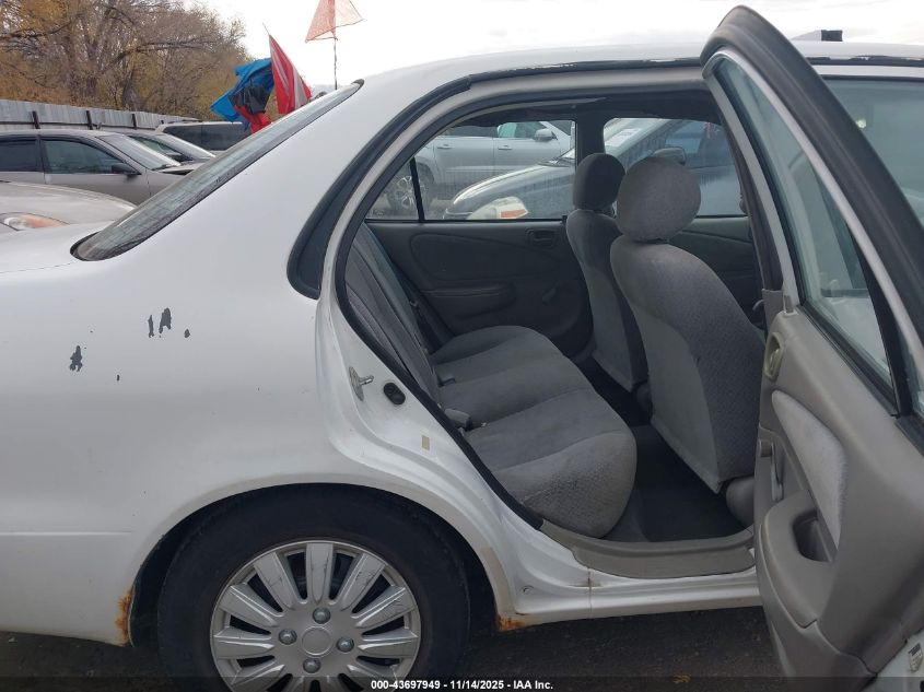 1998 Toyota Corolla Ce VIN: 1NXBR12E9WZ097211 Lot: 43697949