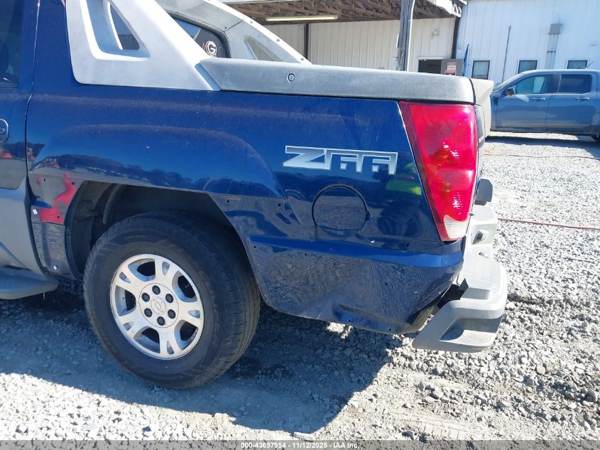 2002 Chevrolet Avalanche 1500 VIN: 3GNEC13T42G213662 Lot: 43697954