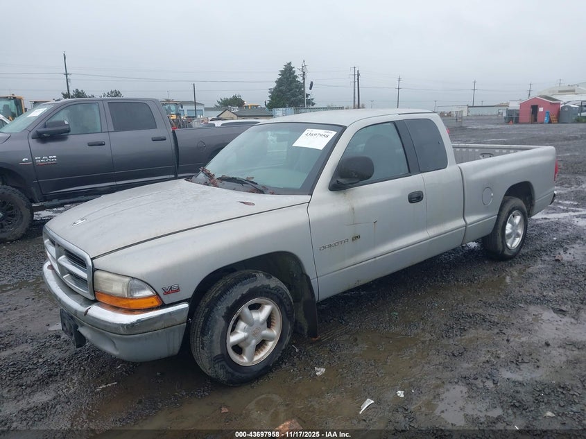 1B7GL22X8WS547378 1998 DODGE DAKOTA photo no. 2