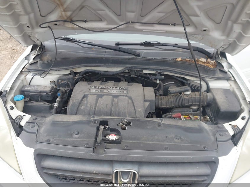 2005 Honda Pilot Ex VIN: 2HKYF18415H539803 Lot: 43698004