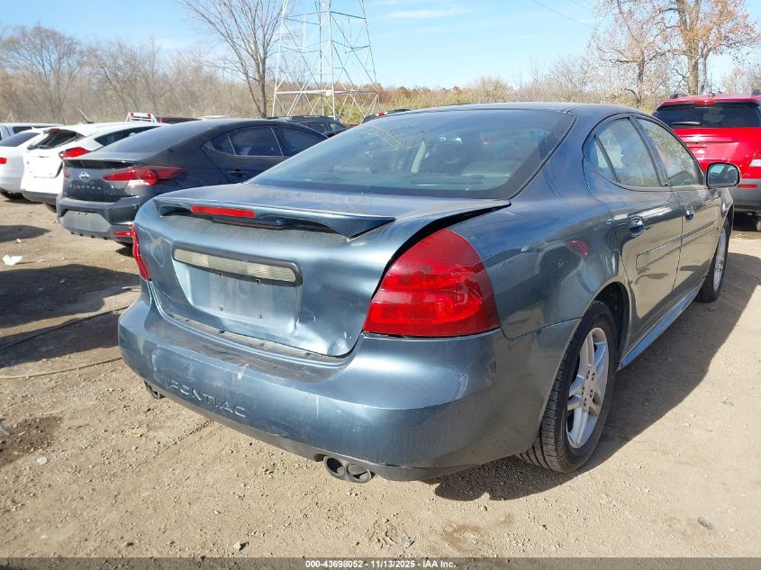 2007 Pontiac Grand Prix Gt VIN: 2G2WR554771148187 Lot: 43698052