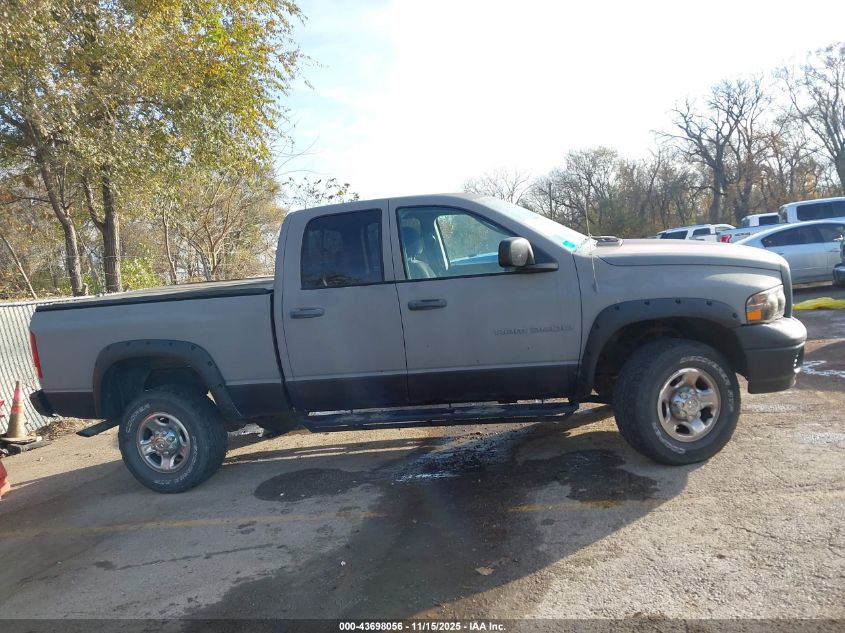 2005 Dodge Ram 2500 Slt/Laramie VIN: 3D7KS28D85G818414 Lot: 43698056