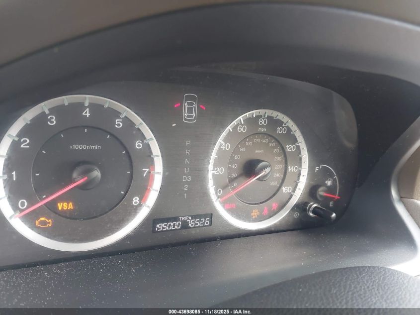 2008 Honda Accord 2.4 Lx-P VIN: 1HGCP26418A042103 Lot: 43698085