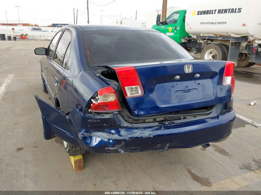 2003 Honda Civic Lx VIN: JHMES16553S000866 Lot: 43698120