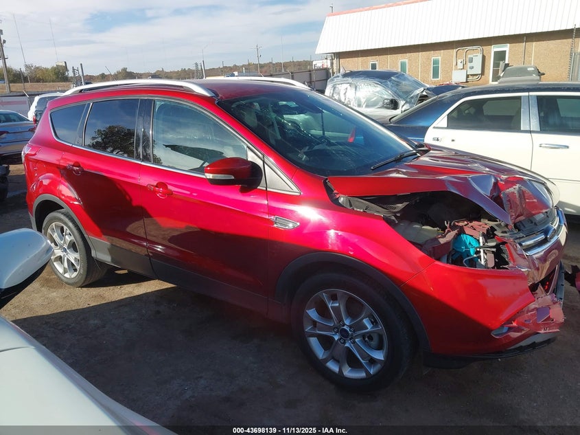 2014 Ford Escape Titanium VIN: 1FMCU0J96EUE12000 Lot: 43698139