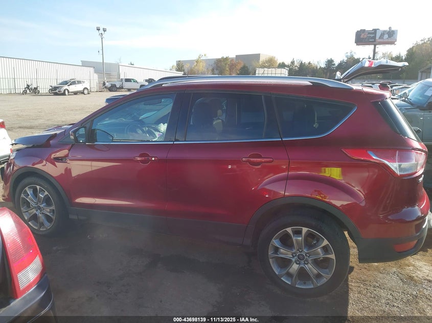 2014 Ford Escape Titanium VIN: 1FMCU0J96EUE12000 Lot: 43698139