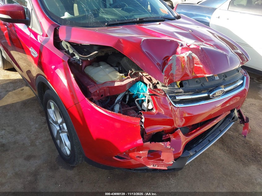 2014 Ford Escape Titanium VIN: 1FMCU0J96EUE12000 Lot: 43698139