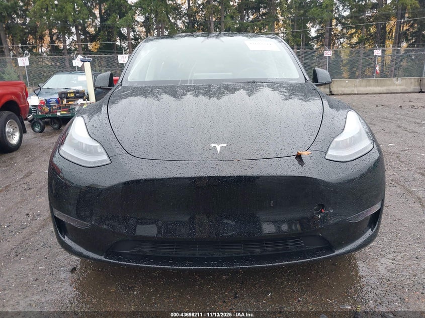 2025 Tesla Model Y Long Range Dual Motor Rear-Wheel Drive VIN: 7SAYGDED3SF236893 Lot: 43698211