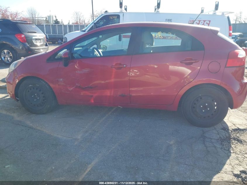 2012 Kia Rio5 Lx VIN: KNADM5A3XC6061513 Lot: 43698231