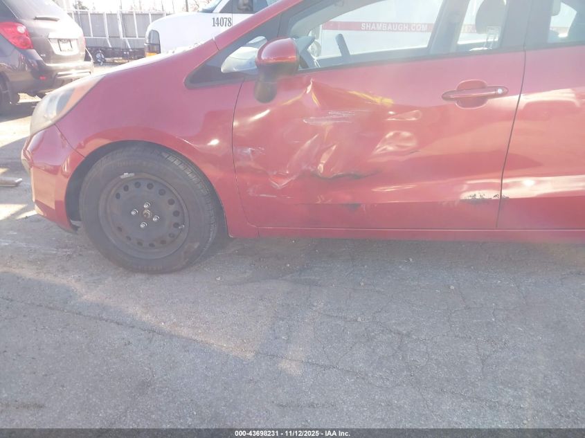 2012 Kia Rio5 Lx VIN: KNADM5A3XC6061513 Lot: 43698231