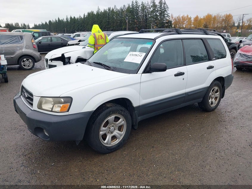 JF1SG63633G732230 2003 SUBARU FORESTER photo no. 2