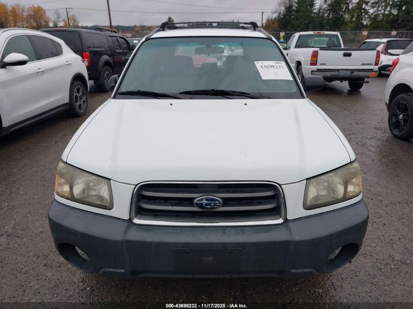 2003 Subaru Forester X VIN: JF1SG63633G732230 Lot: 43698232