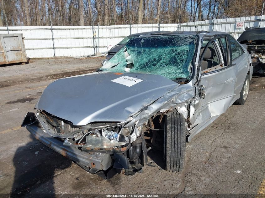 2002 Honda Accord 3.0 Ex VIN: 1HGCG165X2A060139 Lot: 43698244