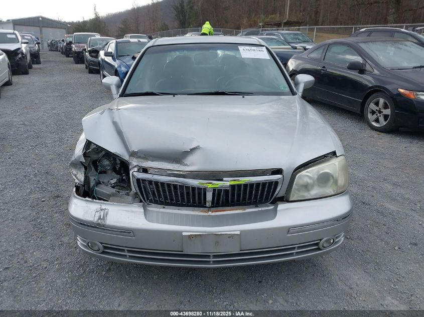 2004 Hyundai Xg350 L VIN: KMHFU45E34A272869 Lot: 43698280