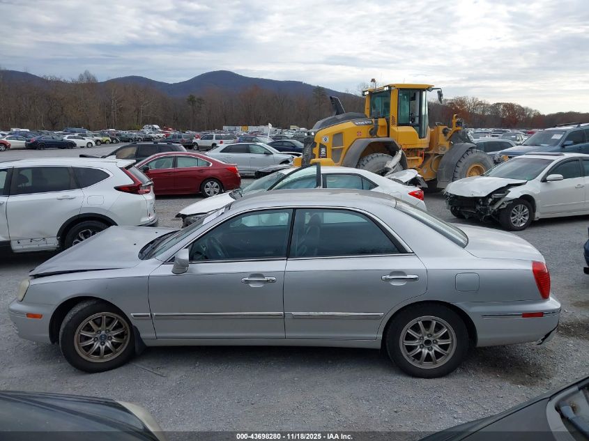 2004 Hyundai Xg350 L VIN: KMHFU45E34A272869 Lot: 43698280