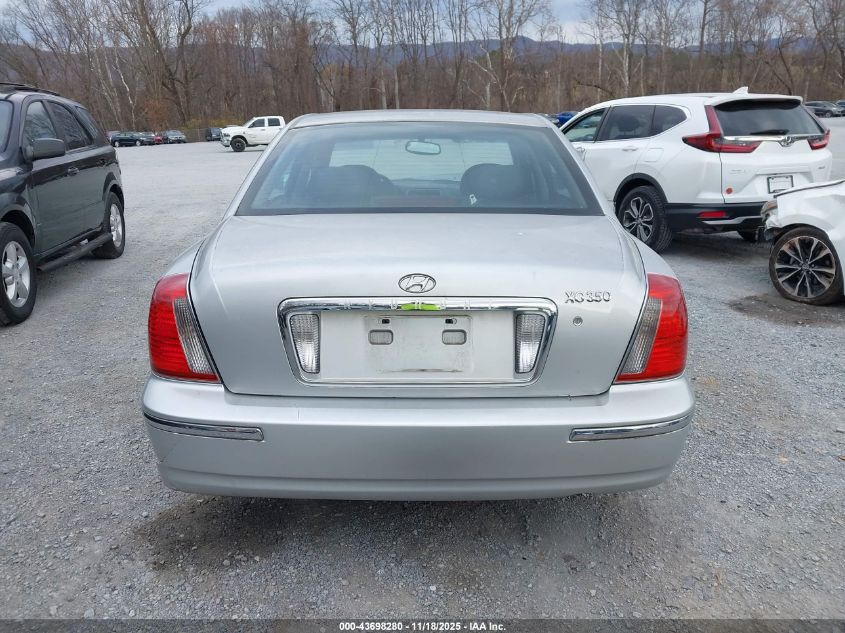 2004 Hyundai Xg350 L VIN: KMHFU45E34A272869 Lot: 43698280