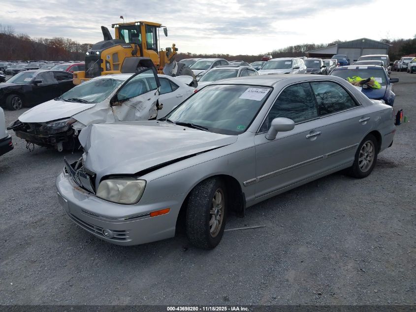 KMHFU45E34A272869 2004 HYUNDAI XG photo no. 2
