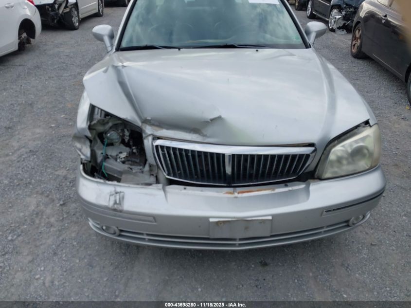 2004 Hyundai Xg350 L VIN: KMHFU45E34A272869 Lot: 43698280