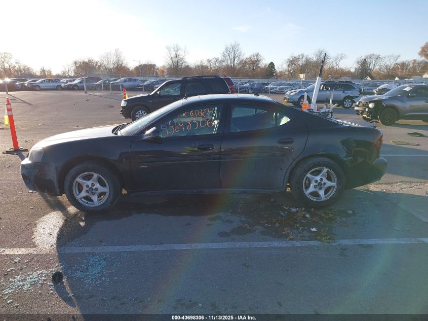 2004 Pontiac Grand Prix Gtp VIN: 2G2WR524541368136 Lot: 43698306